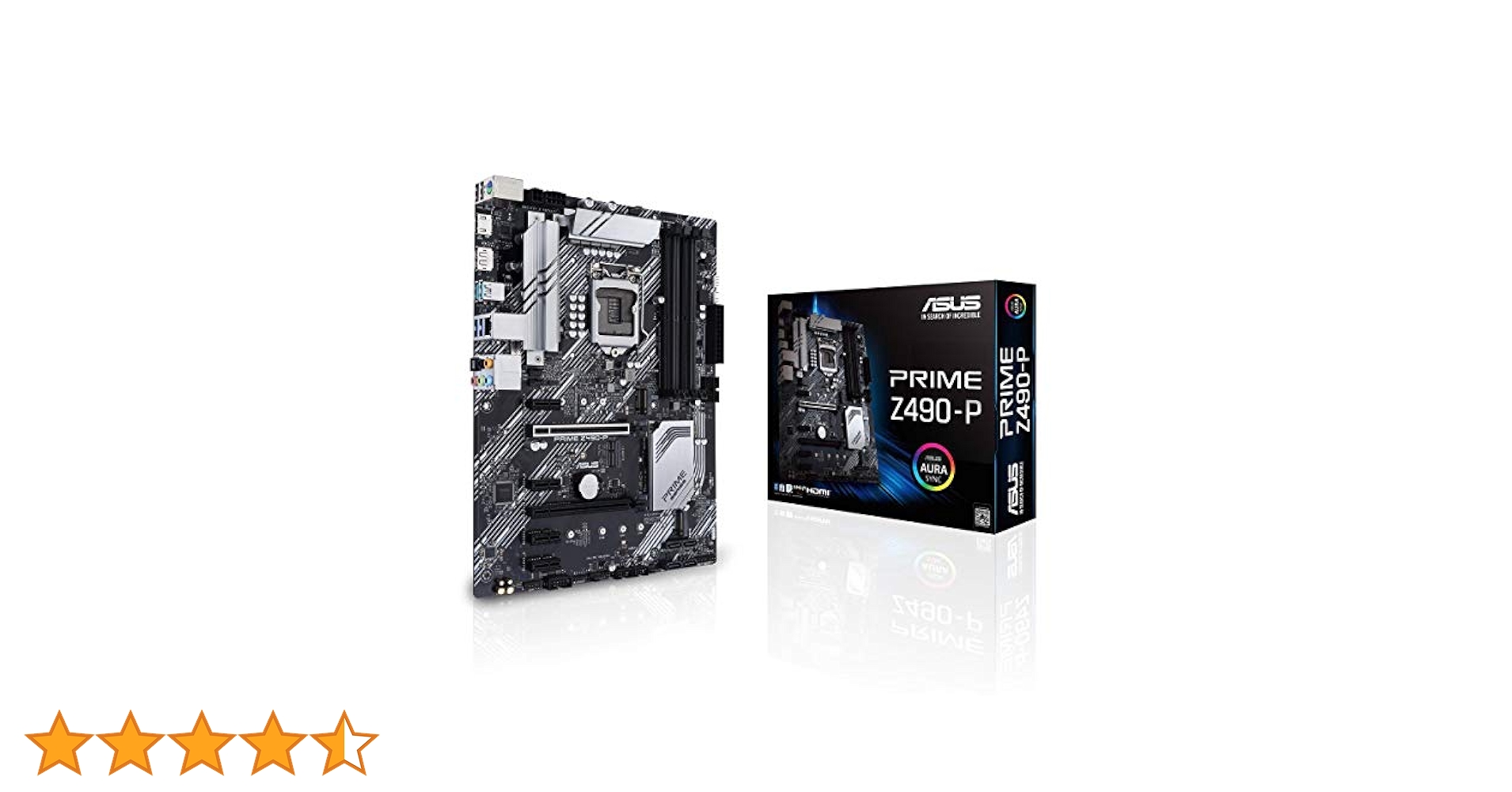 マザーボード ASUS Z490-P 10900KF 128GB ASUS Prime Z490-P ATX Motherboard for 10th Gen Intel Core.